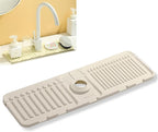 Silicone Sink Splash Guard, Non-Slip Faucet Mat by Boxonly