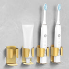 Electric Toothbrush Holder, 304 Stainless Steel Wall Mounted Self Adhesive - Image 2