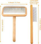 Carpet Rake Sheepskin Wool Brush and Sheepskin Brush Cleaner Comb, More Suitable - Image 2