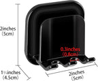 2 PCS Self-Adhesive Toothbrush Holders Wall Mounted, Water Proof Toothbrush Hook - Image 2