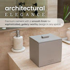 CLEAN SKIN CLUB Cement Box for 50 Disposable Clean Towels XL, Concrete - Image 3