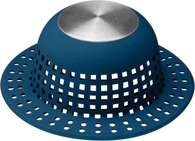 Shower Drain Hair Catcher Bathtub Drain Cover Shower Protector by SayGoodbyetoHairClogging