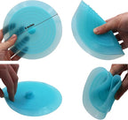 V-TOP Tub Stopper 2 Pack, 6 inches Large Silicone Drain Plug Hair Stopper Flat - Image 6