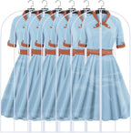 Clear Garment Bags Clothes Covers by HomeClean