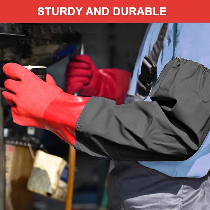 Haiou Long Arm Waterproof Gloves - Image 3