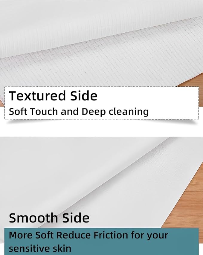 Disposable Face Towels, Biodegradable Facial Towels Clean Face Towels XL - Image 5