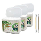 900pcs Bamboo Cotton Swabs, Biodegradable Wooden Cotton Buds - Image 2