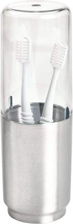iDesign Austin Metal Covered Holder Stand, Holds Regular and Electric by iDesign
