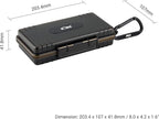 KIWIFOTOS 24 Slots AA AAA Battery Case Holder - Image 7