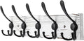 Coat Rack Wall Mount Wooden Hat Rack by Kuhome
