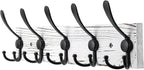 Coat Rack Wall Mount Wooden Hat Rack by Kuhome