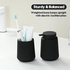 Black Striped Toothbrush Holder - Image 4