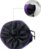 Mesh Clothespin Bag with Drawstring, Hanging Laundry Pin Storage Organizer - Image 3