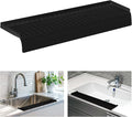 Sink Edge Protector with Suction Cup, Silicone Sink Splash Guard by Lioush