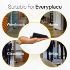 Door Stoppers for Bottom of Door – Rubber Door Stopper Wedge – Pack of 4 – Door - Image 4