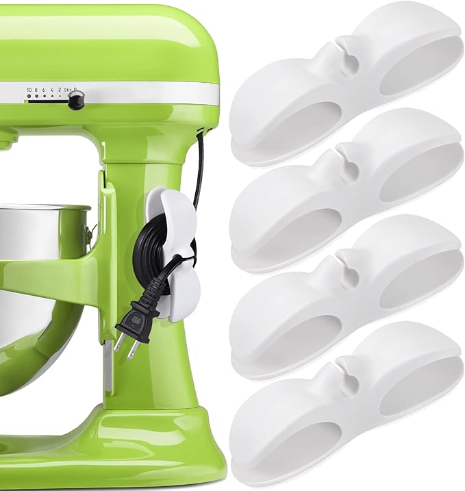 Cord Organizer for Appliances, Cord Holder Cord Wrapper for Appliances Stick on by SisBroo