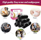 4 Gallon 180pcs Small Black Trash Bags Strong Garbage Bags, Bathroom Trash Can - Image 6
