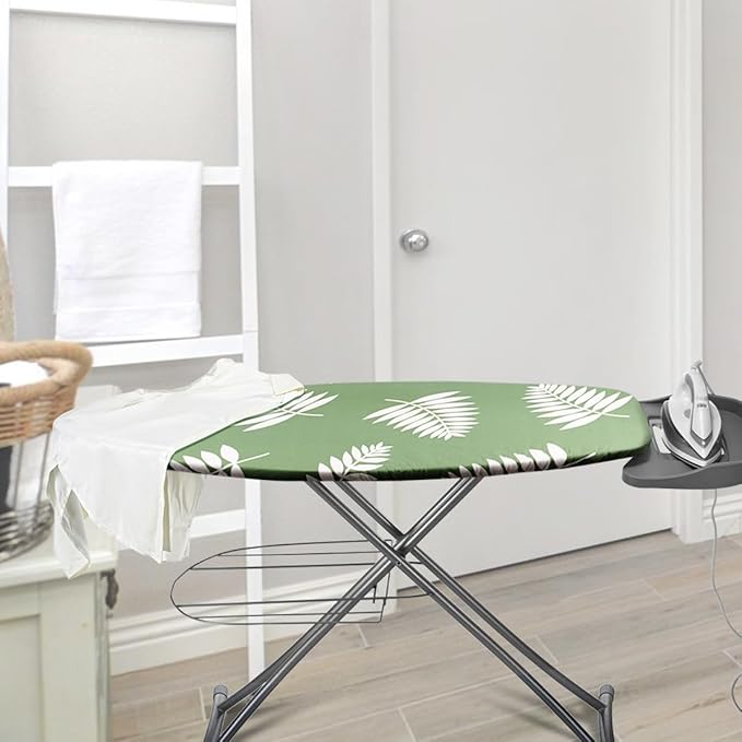 SheeChung Ironing Board Cover and Pad 18“x49”, Thick Scorch Resistant Padding - Image 4