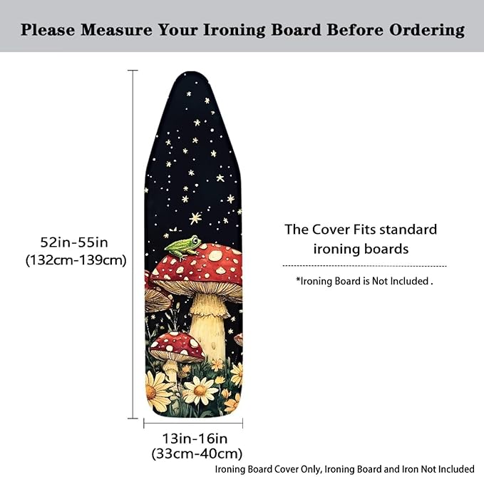 Mushroom Ironing Board Covers Accessories Universal Stretchy Cover - Image 5