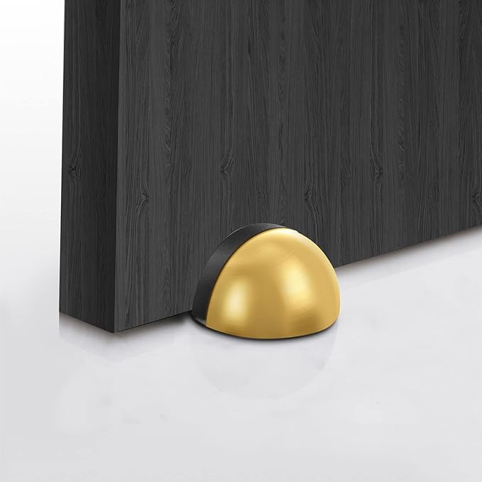 Door Stopper Self Adhesive Floor Door Stop No Drill - Image 3