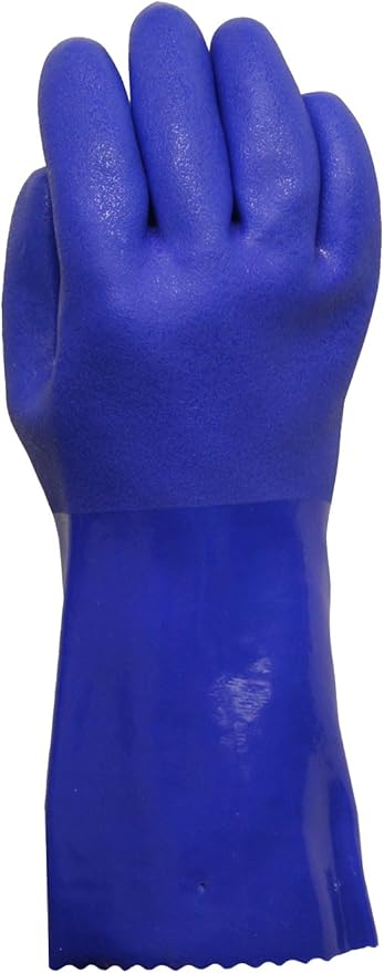 12530-06 PVC Coated Heavy Duty Rubber Gloves by Working+Hands