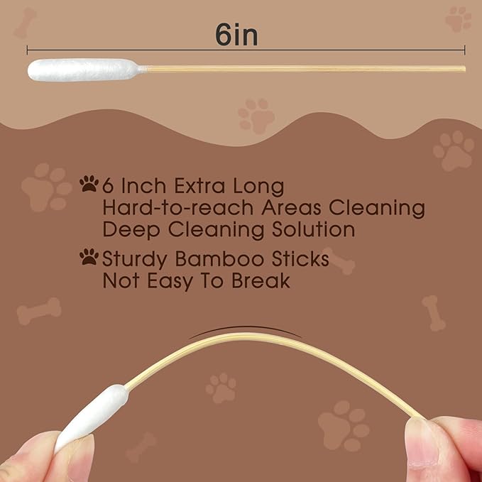 eyxformula 6 Inch Long Cotton Swabs - Image 7