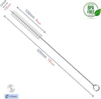 Straw Cleaner Brush Extend 12 inch, Extra Wide 12mm diam Pipe Cleaners - Image 2