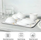 Marble White Dish Drying Mat 16x18 - Image 7