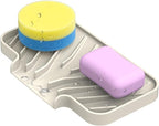 Sponge Holder for Kitchen Sink, Dish Sponge Holder & Soap Tray by JIUBAR