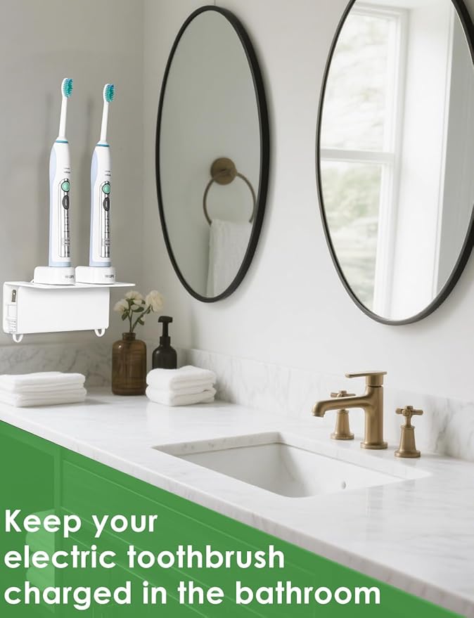 Acrylic Electric Toothbrush Holder - Image 4