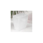 iDesign Small Plastic Bathroom Trash Can, Slim Rectangle Garbage Bin - Image 7