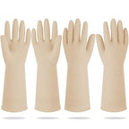 Mamison 2 Pairs Reusable Waterproof Household Dishwashing Cleaning Rubber Gloves by QualityKitchenandHome