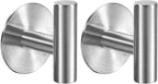 Adhesive Towel Hooks Heavy Duty Wall Hooks Stainless Steel Waterproof Shower by Bntuk