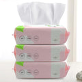 Disposable Face Towel Dry Wipes, 100% Cotton Facial Tissue, Lint Free Facial by GothicBride