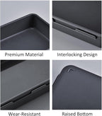 8PCS Plastic Interlocking Drawer Organizer, 3 Sizes Versatile Desk Drawer - Image 6