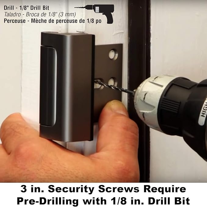 Prime-Line U 11126 Door Reinforcement Lock – Add Extra, High Security to your - Image 6
