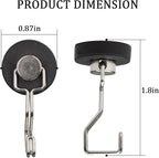 Rubber Coated Magnetic Hooks for Cruise Ship Cabin, Classroom and Office - Image 2