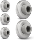5 Pack Concave Wall Door Bumper Stop Brushed Satin Nickel – 2-1/2” Outside by KOVOSCH