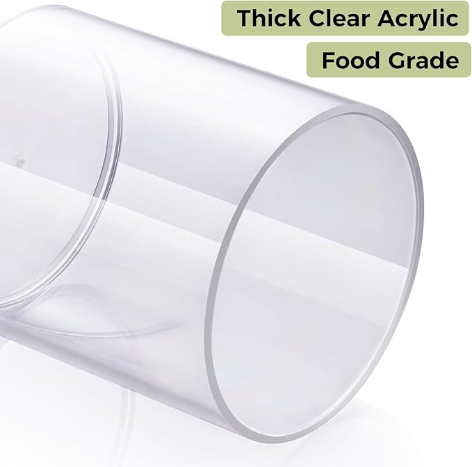 4 Pack Acrylic Qtip Holder Dispenser - Image 8