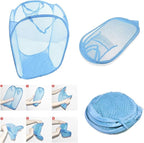 RZJZGZ Foldable Pop-Up Mesh Laundry Hamper - Image 3