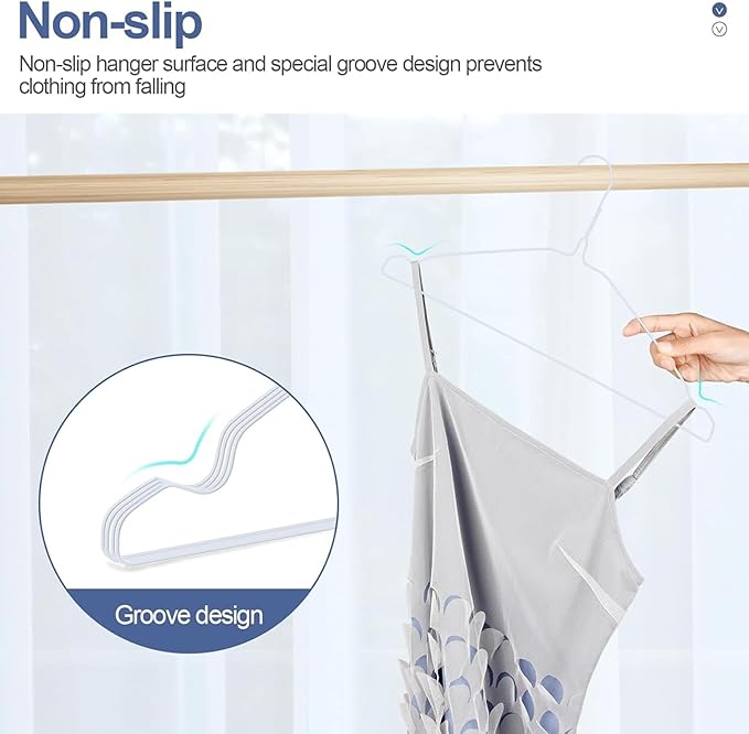 SPECILITE Wire Hangers 150 Pack, Metal Wire Clothes Hanger Bulk - Image 4
