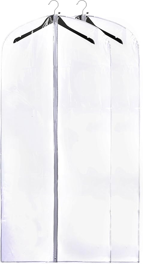Handy Laundry Clear Vinyl Garment Bag by Handy+Laundry