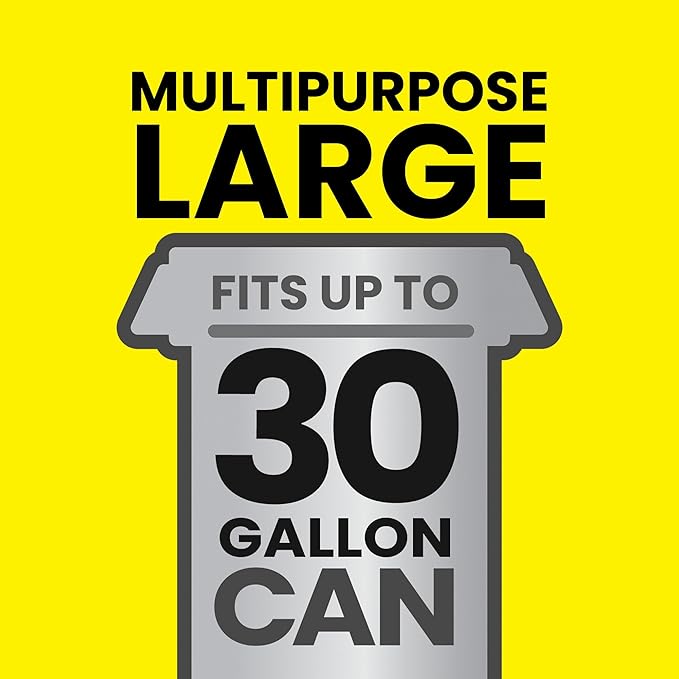 Glad Trash Bags, ForceFlexPlus Drawstring Large Garbage Bags - Image 6