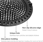 Hair Catcher Shower & Tub Drain Protector, Bathtub & Sink Drain Strainer - Image 3