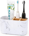 Toothbrush Holders for Bathrooms, 5 Slots Bamboo Toothbrush Holder Kids by GFWARE