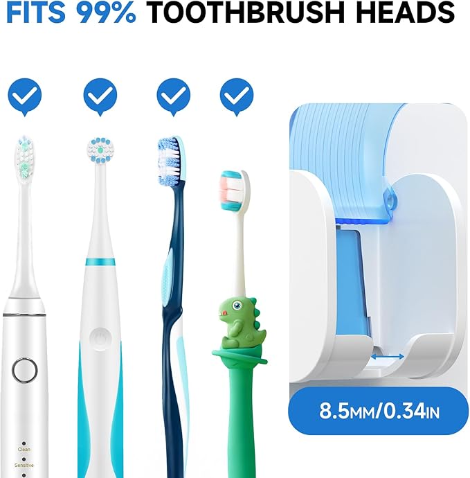 Toothbrush Holders for Bathrooms【Upgrade Single Slot Design】 Toothbrush Holder - Image 7