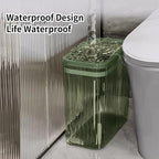 Transparent Trash Can, Bathroom Trash Cans - Image 7