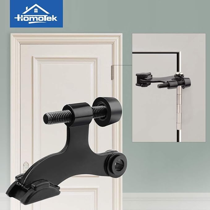 HOMOTEK 20 Pack Hinge Pin Door Stopper, Hinge Stops - Image 6