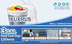 XUXRUS Bathroom Small Trash Bags 3 Gallon Garbage Bags - Image 7