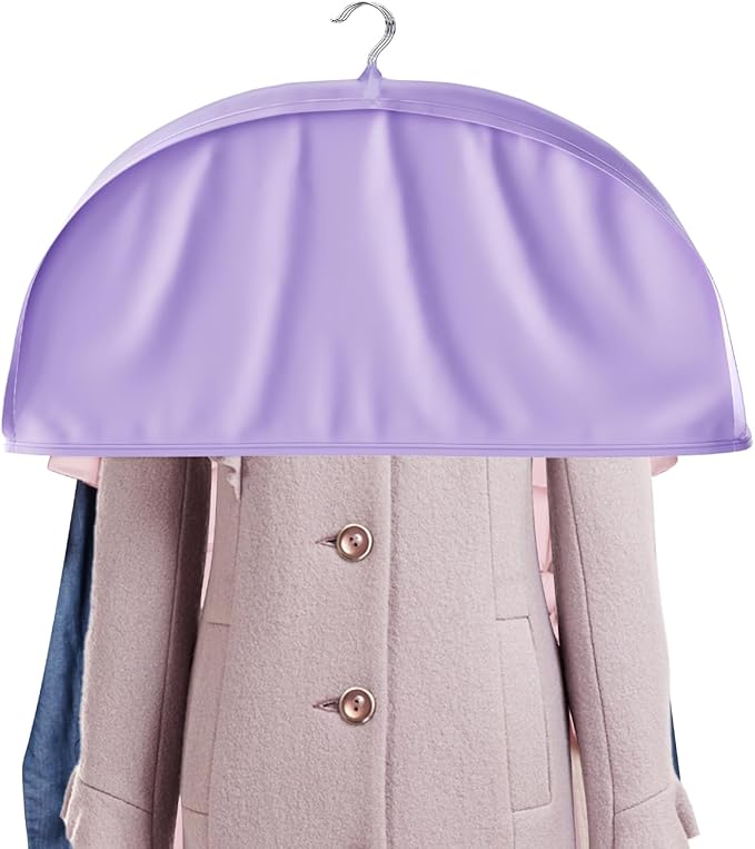 Univivi 12 Inch Satin Garment Shoulder Covers - Image 3